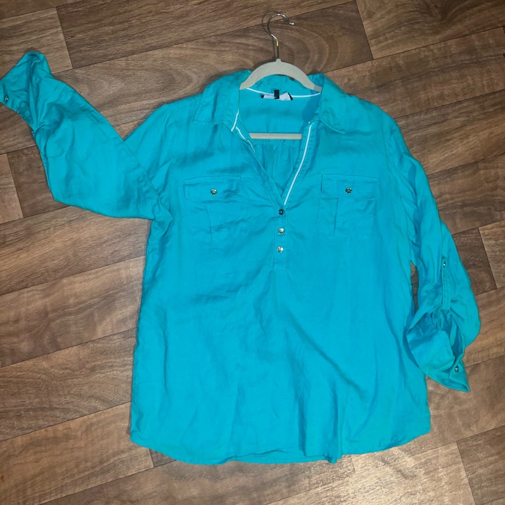 Pullover camping shirt